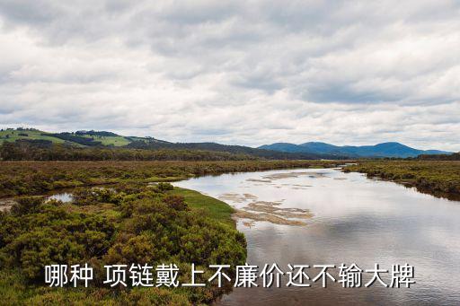 哪種 項鏈戴上不廉價還不輸大牌