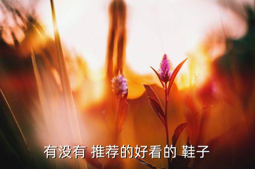 有沒有 推薦的好看的 鞋子