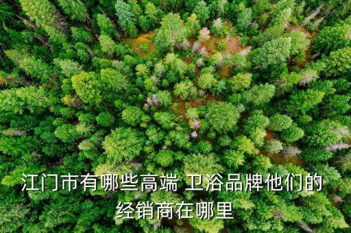 江門市有哪些高端 衛(wèi)浴品牌他們的 經(jīng)銷商在哪里