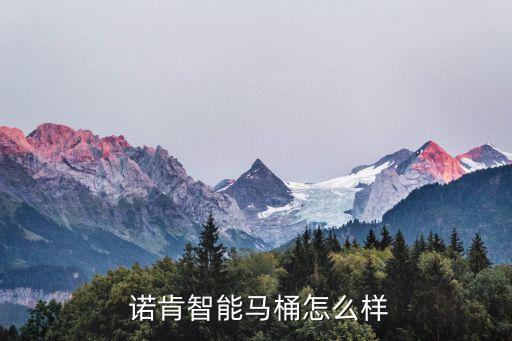  諾肯智能馬桶怎么樣