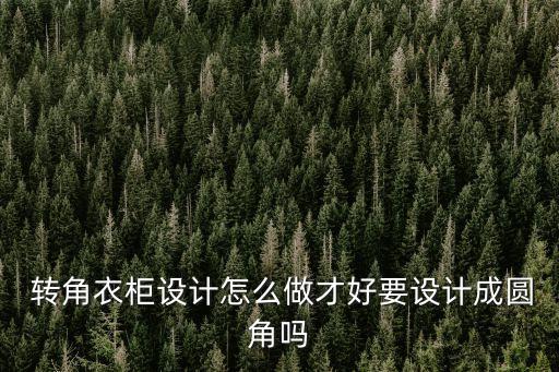  轉(zhuǎn)角衣柜設(shè)計(jì)怎么做才好要設(shè)計(jì)成圓角嗎
