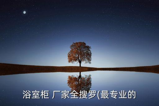 浴室柜 廠家全搜羅(最專業(yè)的