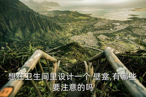 想在衛(wèi)生間里設(shè)計(jì)一個(gè) 壁龕,有哪些要注意的嗎