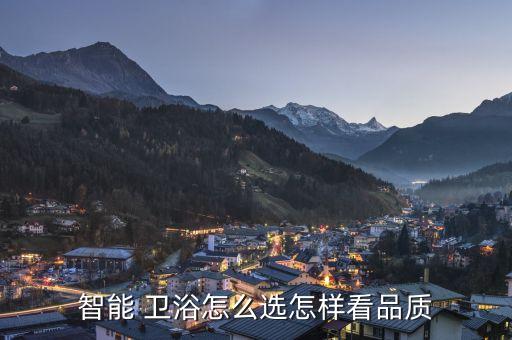 智能 衛(wèi)浴怎么選怎樣看品質(zhì)
