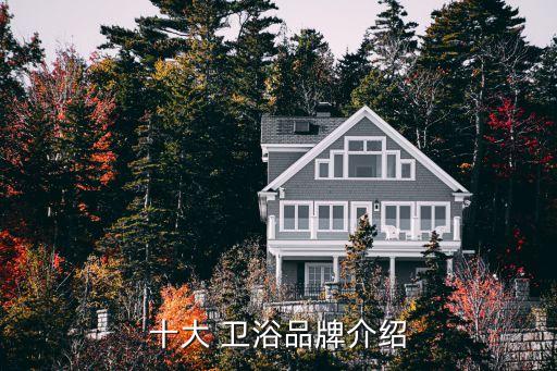 十大 衛(wèi)浴品牌介紹