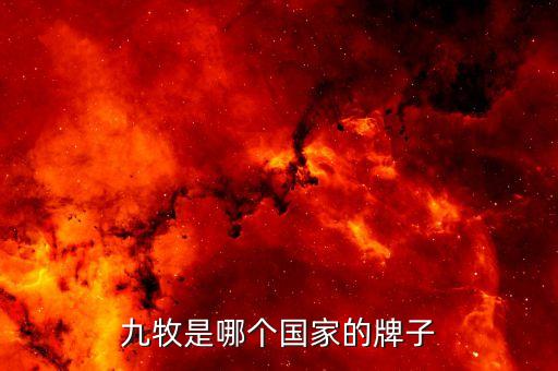 九牧是哪個國家的牌子