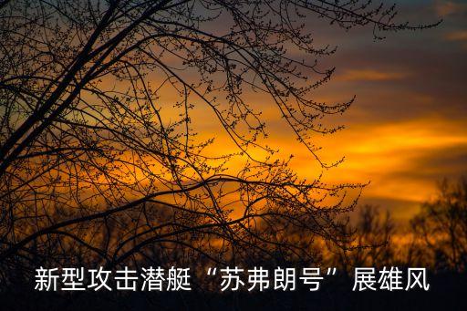 新型攻擊潛艇“蘇弗朗號(hào)”展雄風(fēng)