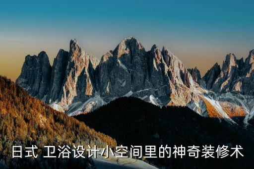 衛(wèi)浴水池改造方案范本圖片