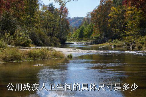 公用殘疾人衛(wèi)生間的具體尺寸是多少