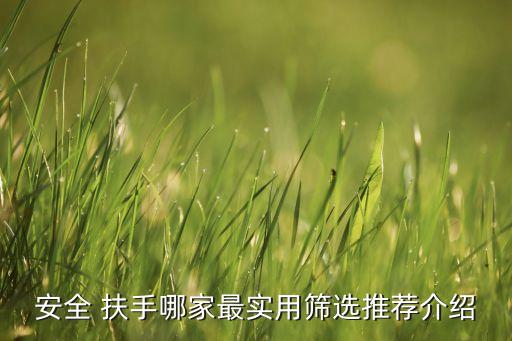 安全 扶手哪家最實用篩選推薦介紹