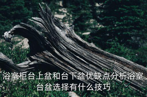 浴室柜臺(tái)上盆和臺(tái)下盆優(yōu)缺點(diǎn)分析浴室臺(tái)盆選擇有什么技巧