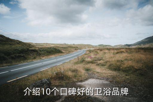 介紹10個口碑好的衛(wèi)浴品牌