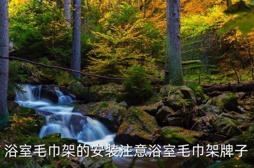 浴室毛巾架的安裝注意浴室毛巾架牌子