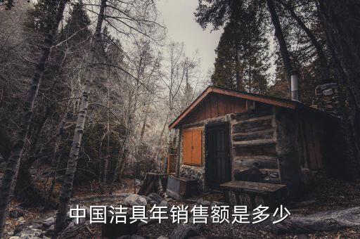 中國(guó)潔具年銷售額是多少