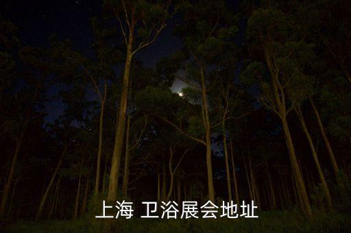  上海 衛(wèi)浴展會(huì)地址