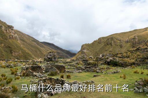  馬桶什么品牌最好排名前十名
