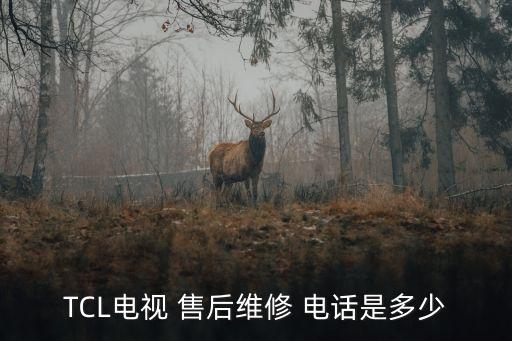 TCL電視 售后維修 電話是多少