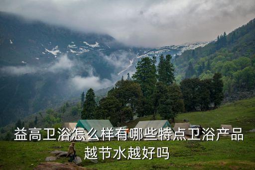  益高衛(wèi)浴怎么樣有哪些特點(diǎn)衛(wèi)浴產(chǎn)品越節(jié)水越好嗎