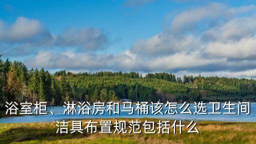 浴室柜、淋浴房和馬桶該怎么選衛(wèi)生間潔具布置規(guī)范包括什么