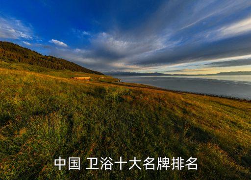 三水衛(wèi)浴企業(yè)有哪些品牌,三水500強企業(yè)有哪些