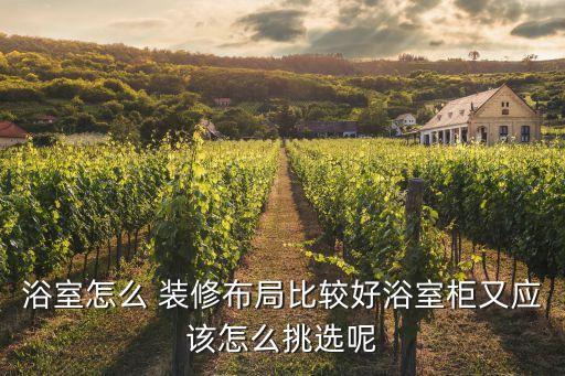浴室怎么 裝修布局比較好浴室柜又應(yīng)該怎么挑選呢
