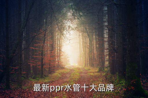 最新ppr水管十大品牌