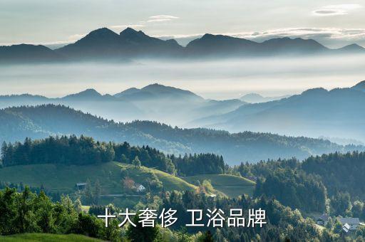 十大奢侈 衛(wèi)浴品牌
