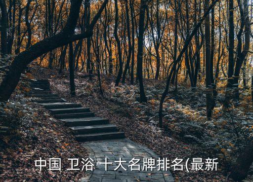 中國 衛(wèi)浴 十大名牌排名(最新
