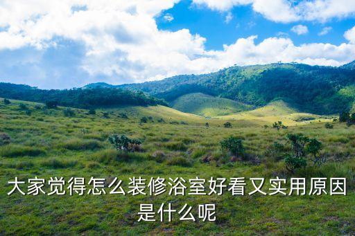大家覺(jué)得怎么裝修浴室好看又實(shí)用原因是什么呢