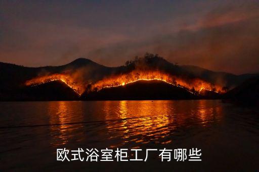 歐式浴室柜工廠有哪些