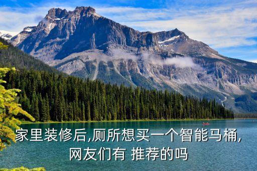 家里裝修后,廁所想買一個智能馬桶,網(wǎng)友們有 推薦的嗎