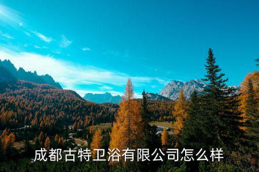 成都古特衛(wèi)浴有限公司怎么樣