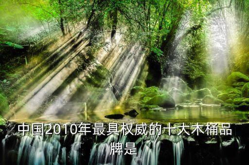 中國2010年最具權(quán)威的十大木桶品牌是