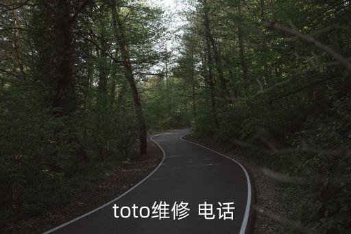 toto維修 電話