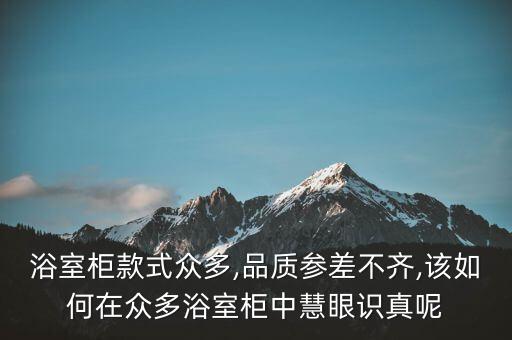 衛(wèi)浴柜訂制價(jià)位表和圖片