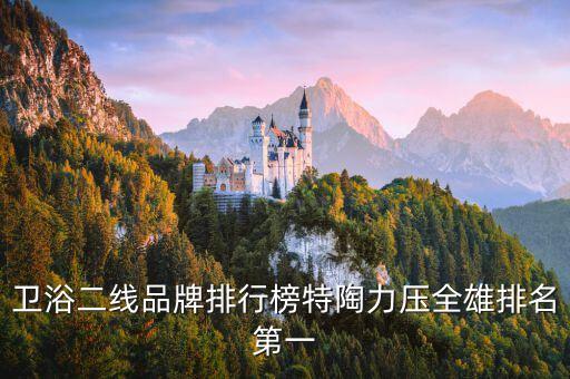 2線衛(wèi)浴品牌有哪些,衛(wèi)浴排名前十的品牌有哪些