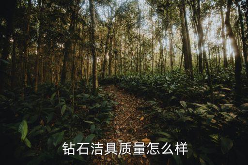  鉆石潔具質(zhì)量怎么樣