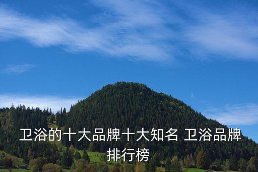 衛(wèi)浴品牌哪幾個好些呢女裝,中國衛(wèi)浴上市公司有哪幾個品牌