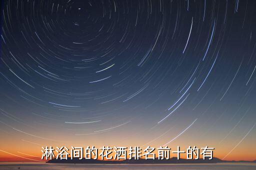 淋浴間的花灑排名前十的有