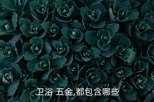  衛(wèi)浴 五金,都包含哪些
