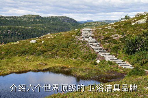介紹六個(gè)世界頂級(jí)的 衛(wèi)浴潔具品牌