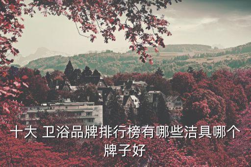 廚房和衛(wèi)浴的品牌,廚房衛(wèi)浴的品牌有哪些