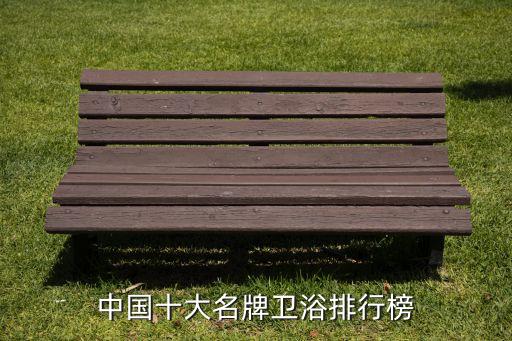 中國十大名牌衛(wèi)浴排行榜