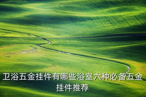 衛(wèi)浴五金掛件有哪些浴室六種必備五金掛件推薦