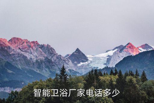 鰲江智能衛(wèi)浴廠家電話多少