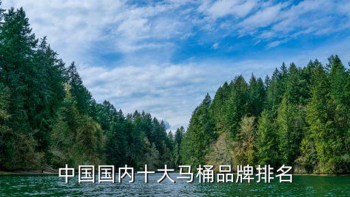 中國國內(nèi)十大馬桶品牌排名