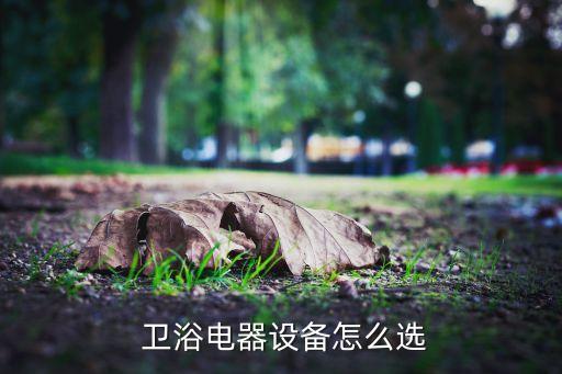  衛(wèi)浴電器設(shè)備怎么選