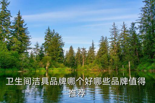 衛(wèi)生間潔具品牌哪個好哪些品牌值得 推薦