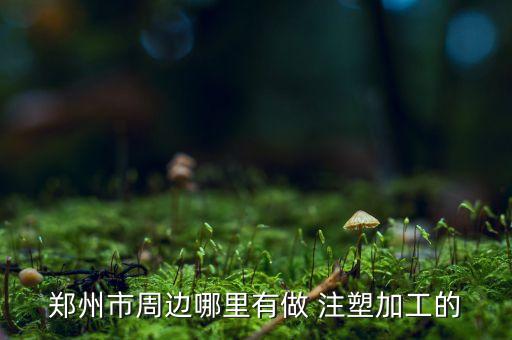 鄭州市周邊哪里有做 注塑加工的