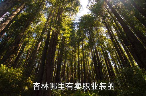  杏林哪里有賣職業(yè)裝的